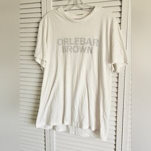 Orlebar Brown White Short Sleeve Tee